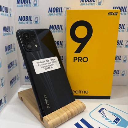 Realme 9 Pro 128GB, Kártyafüggetlen, 12 hó garancia