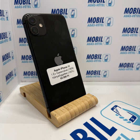 Apple iPhone 11 64GB, Kártyafüggetlen, 12 hó garancia
