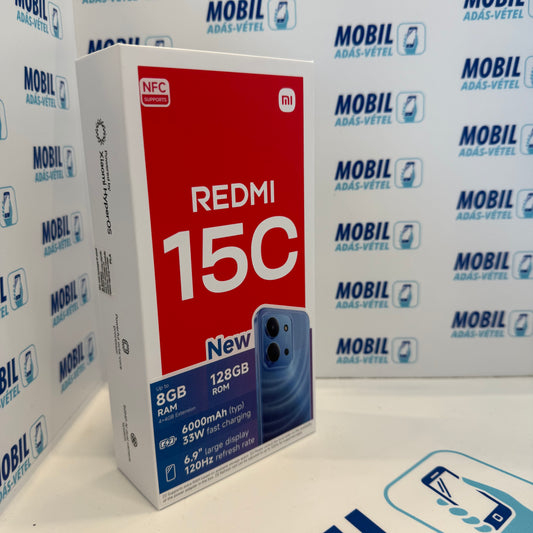 Xiaomi Redmi 15c 128GB, Kártyafüggetlen, 12 hó garancia
