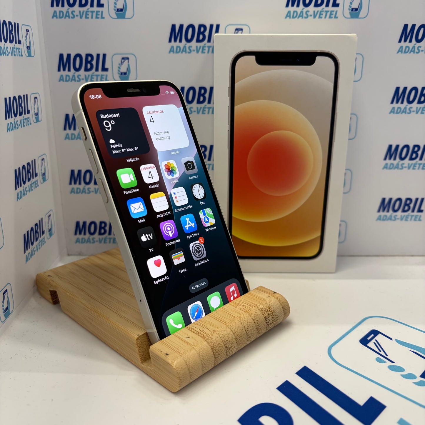 Apple iPhone 12 Mini 64GB, Kártyafüggetlen, 12 hó garancia