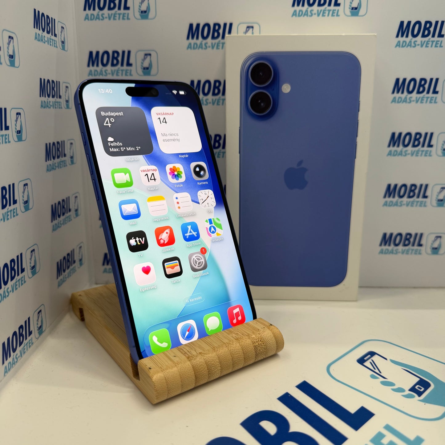 Apple iPhone 16 Plus 128GB, Kártyafüggetlen, 12 hó garancia