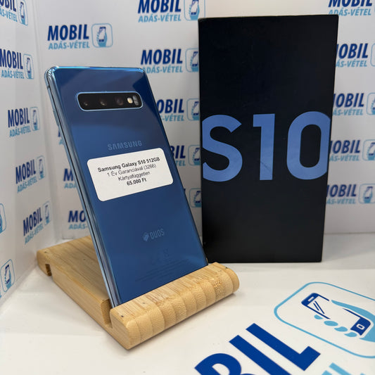 Samsung Galaxy S10 512GB, Kártyafüggetlen, 12 hó garancia