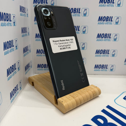Xiaomi Redmi Note 10S 128GB, Kártyafüggetlen, 12 hó garancia