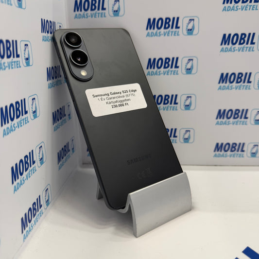 Samsung Galaxy S25 Edge 256GB, Kártyafüggetlen, 12 hó garancia