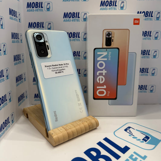 Xiaomi Redmi Note 10 Pro 128GB, Kártyafüggetlen, 12 hó garancia