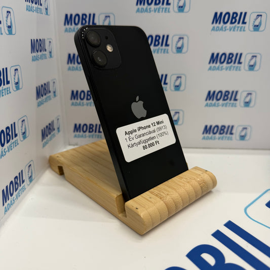 Apple iPhone 12 Mini 64GB, Kártyafüggetlen, 12 hó garancia