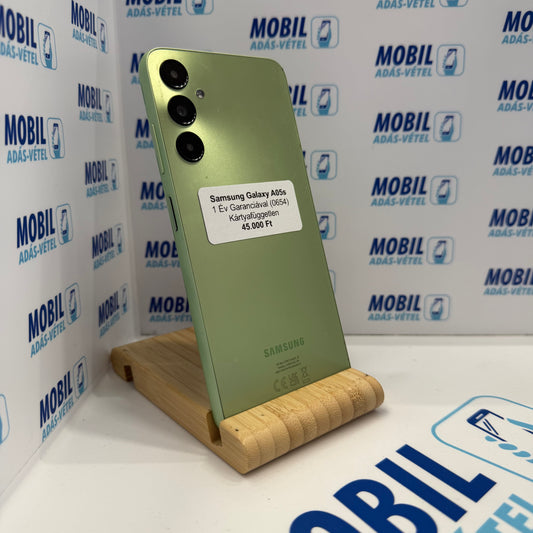 Samsung Galaxy A05s 128GB, Kártyafüggetlen, 12 hó garancia