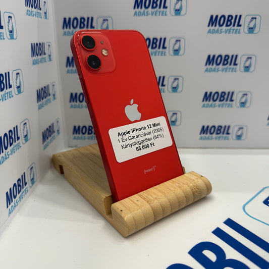 Apple iPhone 12 Mini 64GB, Kártyafüggetlen, 12 hó garancia