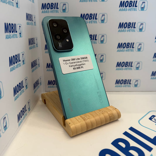 Honor 200 Lite 256GB, Kártyafüggetlen, 12 hó garancia