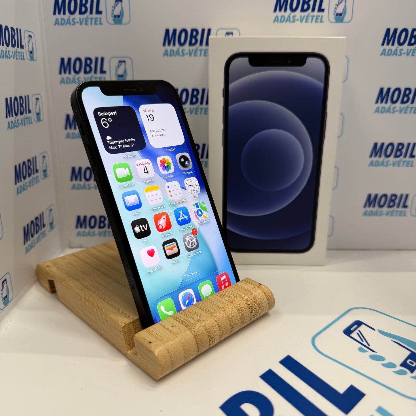 Apple iPhone 12 Mini 64GB, Kártyafüggetlen, 12 hó garancia