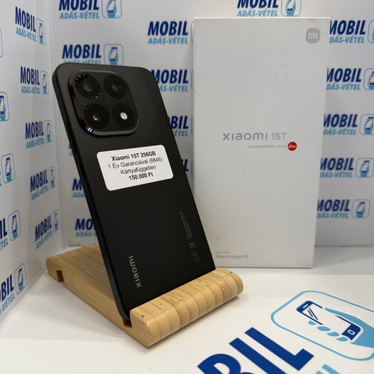 Xiaomi 15T 256GB, Kártyafüggetlen, 12 hó garancia
