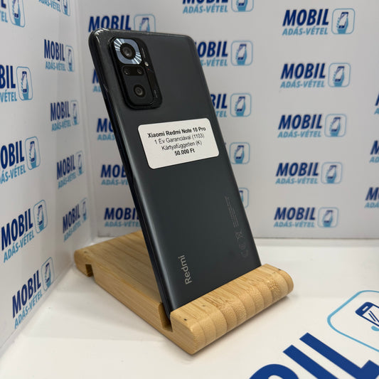 Xiaomi Redmi Note 10 Pro 128GB, Kártyafüggetlen, 12 hó garancia