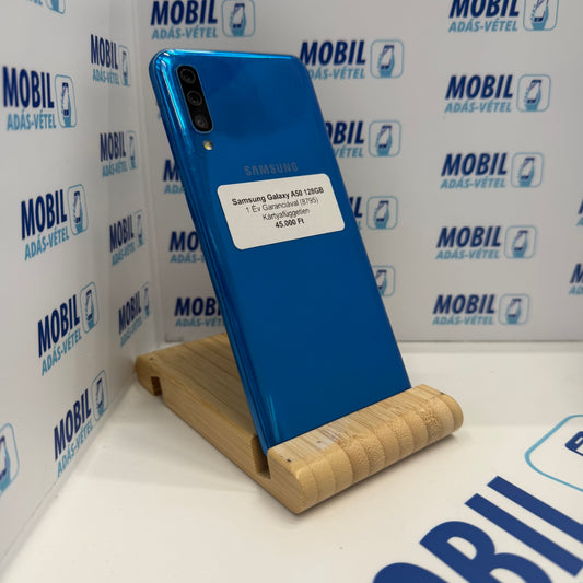 Samsung Galaxy A50 128GB, Kártyafüggetlen, 12 hó garancia
