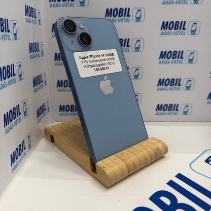 Apple iPhone 14 128GB, Kártyafüggetlen, 12 hó garancia