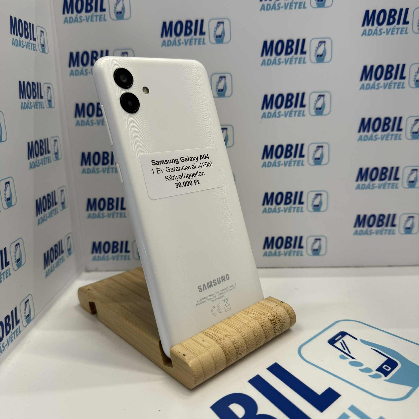 Samsung Galaxy A04 64GB, Kártyafüggetlen, 12 hó garancia